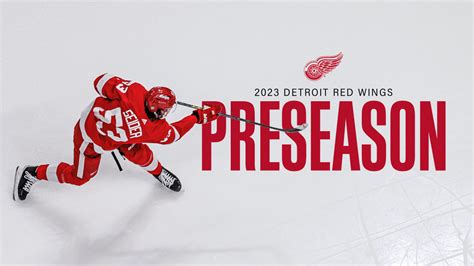 Red Wings announce 2023-24 preseason schedule | Detroit Red Wings