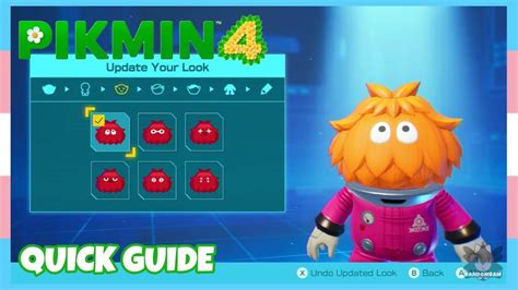 How To Change Your Player's Look To A Leafling In Pikmin 4 | Quick Guide - YouTube