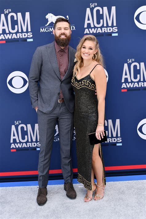 Jordan Davis, wife Kristen O'Connor - The cutest couples of the 2019 ACM Awards | Gallery ...