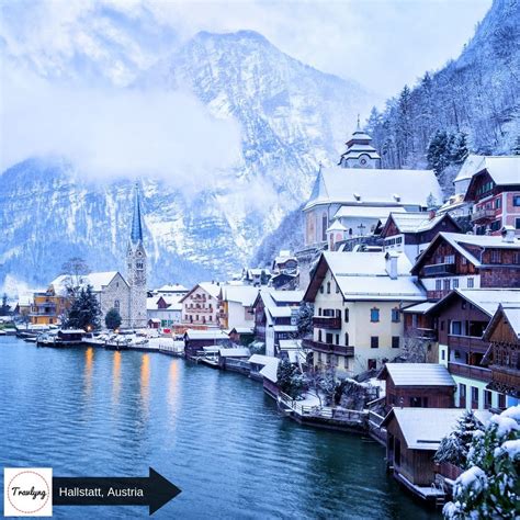 This is what the #WinterWonderland of Hallstatt is looking like!!! Pack ...