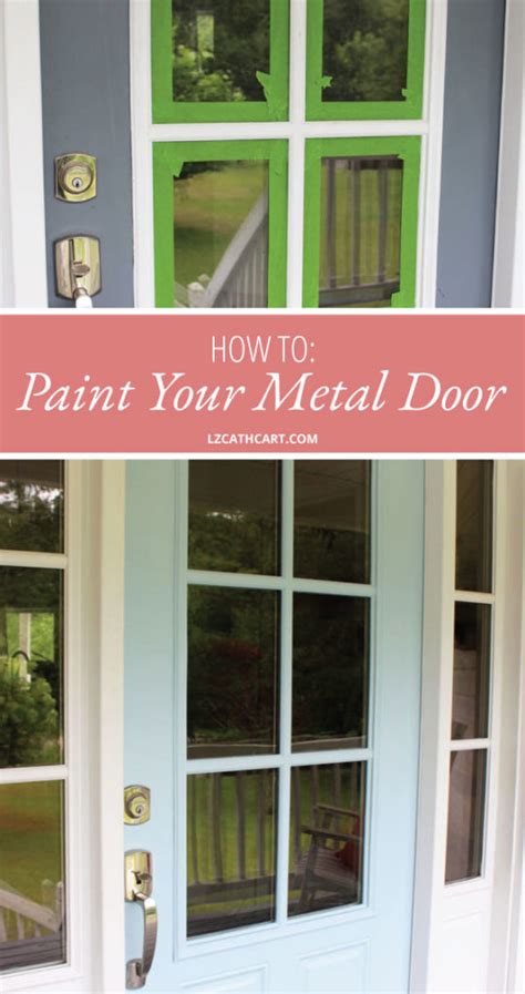 How to Paint Your Metal Front Door the Easy Way