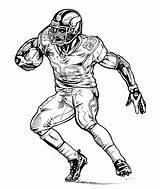 Printable Football Coloring Pages  Drawing sketch template