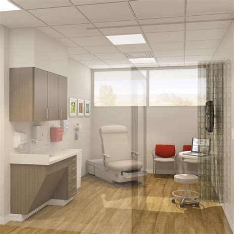 Primary Care Exam Room in 2022 | Clinic interior design, Doctor office design, Medical office design