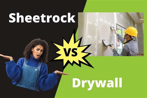 Sheetrock Vs Drywall | ContrastHub