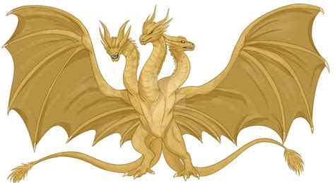 [Fanart Friday] King Ghidorah by Jumpy-Joltik on DeviantArt