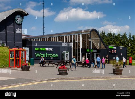 Membury Motorway Service Station, M4 Motorway, Berkshire, England Stock Photo - Alamy