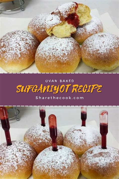 Satisfy Your Sweet Tooth With This Baked Sufganiyot Recipe | SharetheCook