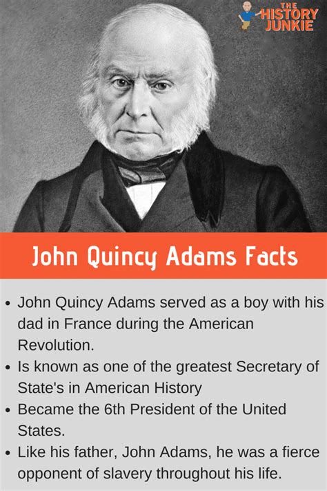 John Quincy Adams Facts and Accomplishments