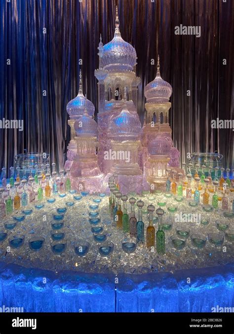 Yule Ball Decorations - Harry Potter WB Studio Tour Stock Photo - Alamy