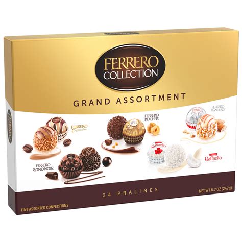 Amazon.com : Ferrero Rocher Grand Assortment, Premium Gourmet Assorted ...