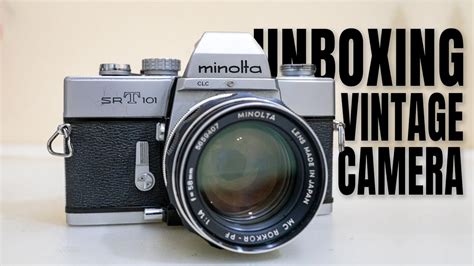 UNBOX 】 Minolta SRT 101 - Loominos Studio