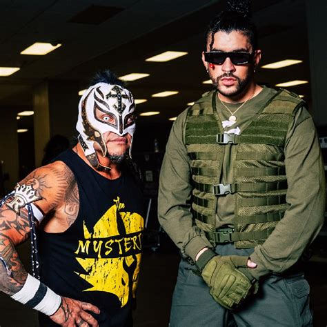 Rapper Bad Bunny tops merchandise sales overtaking WWE HOF Rey Mysterio's faction - Sportszion