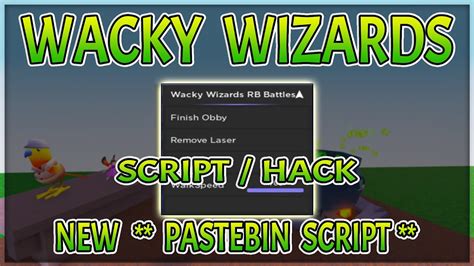 Wacky Wizards Script HACK GUI | Finish Obby (Get Badge) & MORE! | FREE | (*PASTEBIN*) - YouTube