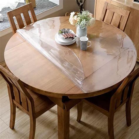 Galleon - OstepDecor 1.5mm Thick Clear 42 Inches Round Table Cover ...