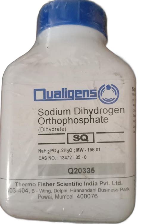 Sodium Dihydrogen Orthophosphate Dihydrate, 500g at Rs 250/kg in Haldwani