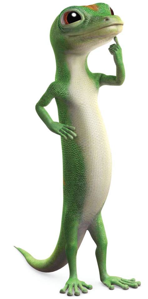 Geico Mascot- He's thinking of me!