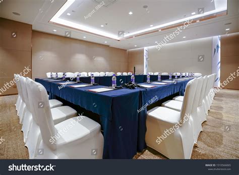 Business Meeting Room Board Room Interiors Stock Photo 1510566065 ...