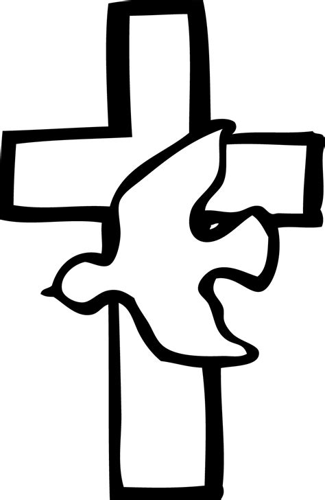 Cross clipart black and white free images 3 – Clipartix