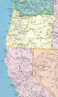 California Oregon Border Map | Living Room Design 2020