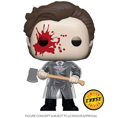 American Psycho Patrick with Axe Pop! Vinyl Figure, Not Mint