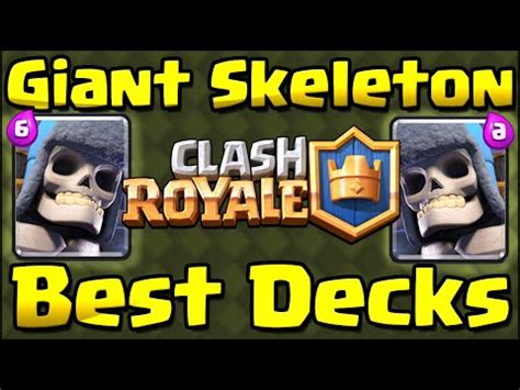 Clash Royale – Best Giant Skeleton Deck & Attack Strategy for Arena 3 ...