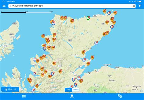 15+ Wild Camping Scotland Map | IN Camping