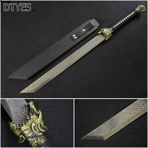 Movie Sword China Metal Sword High Manganese Steel Handmade Chinese Swords Chinese Sword Dao ...