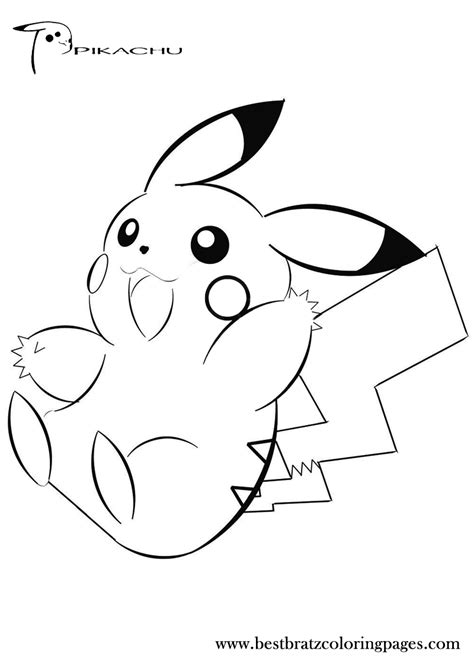 Pikachu Coloring Pages