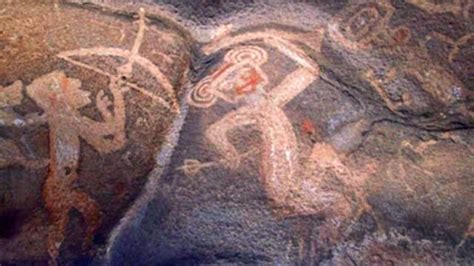Pinturas rupestres de La Tunita en el Dpto. Ancasti; en el complejo ...