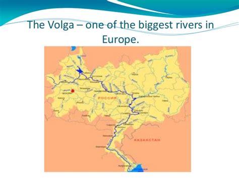 The volga river