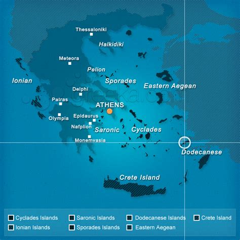 Map of Kos island, Greece - Greeka.com