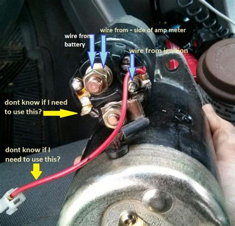 Aftermarket Starter Motor Solenoid Wiring Help | IH8MUD Forum