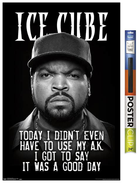 Ice Cube - Good Day Premium Poster and Poster Clip Bundle - Walmart.com - Walmart.com