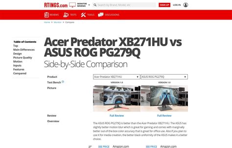 LG-27gl850 vs ASUS TUF-vg27aq ? : Monitors