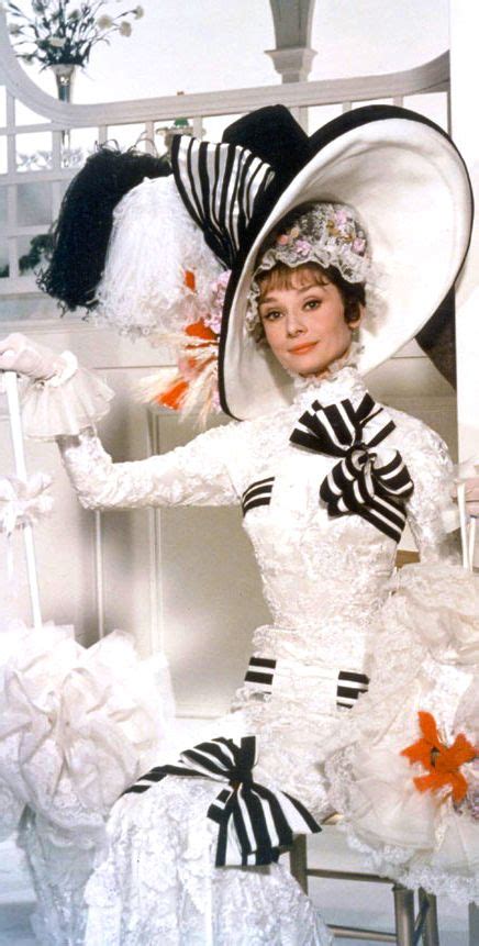 Audrey Hepburn as Eliza Doolittle at the Ascot. 'My Fair Lady' (1964). Costume Designer: Cecil ...