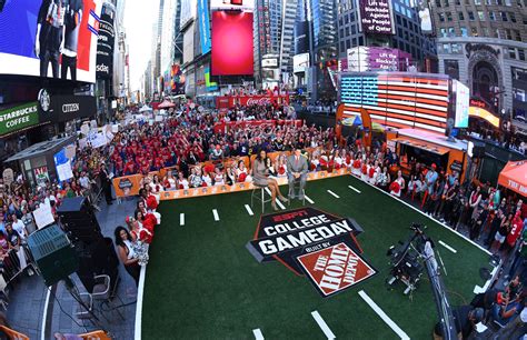 College Football Gameday Locations 2025 - Elle Nissie