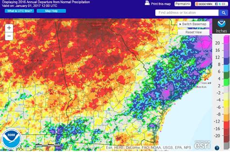 2016 annual climate summary for Georgia | Climate and Agriculture in the Southeast