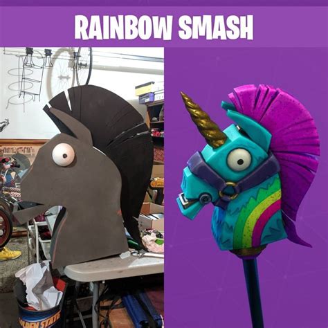 Drcane — #Fortnite Rainbow Smash pickaxe WIP for my bud...