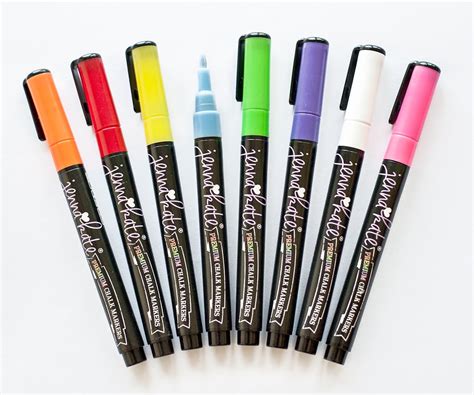 8 Pack dry erase liquid chalk markers - 3mm - fine tip - Walmart.com ...