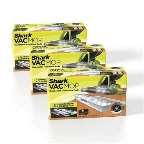 Shark VACMOP Disposable Hard Floor Vacuum and Mop Pad Refills 30 CT - Walmart.com - Walmart.com