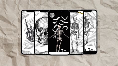 Best wallpapers of skeleton (Android/iOS)