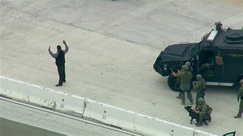 Vandalism suspect arrested on 710 Freeway in East LA - ABC7 Los Angeles