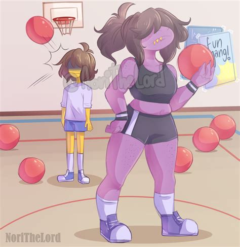 Dodgeball day- Deltarune (fanart) by NoriTheLord on DeviantArt