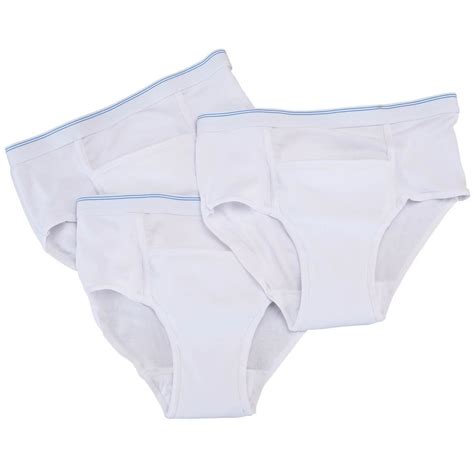 Comfort Finds Men's Reusable Incontinence Brief 6oz 3-Pack - Walmart ...