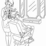HAIRDRESSER coloring pages  5 Free People And Their sketch template
