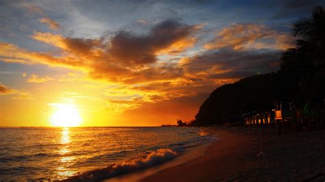 Download Polynesia Samoa Pacific Ocean Sea Seashore Photography Sunset ...