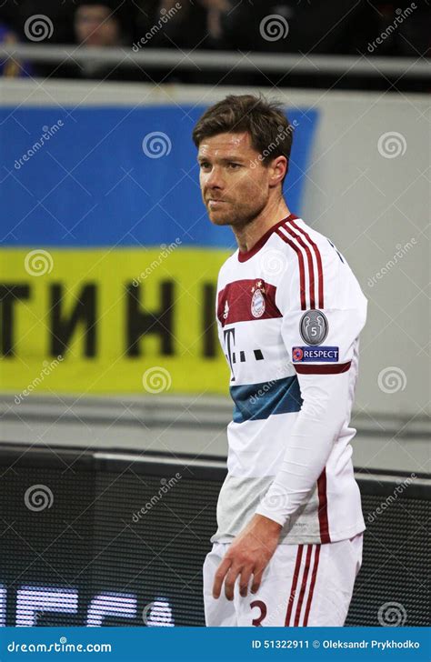 Xabi Alonso of Bayern Munich Editorial Photo - Image of field, calcio ...