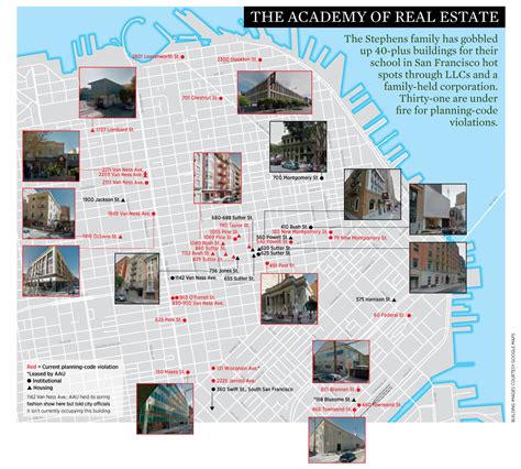 Academy Of Art University Campus Map - California State Map