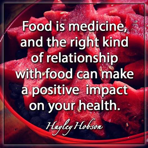 QUOTE of the day! Food is medicine… | Just Add Good Stuff | Nutrition ...