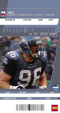 Seattle Seahawks | Game Tickets – Parts + Labor